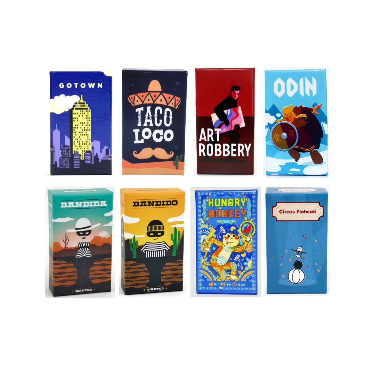 Board Game Solo - Heiße Spiele - Taco Loco Kartenspiel