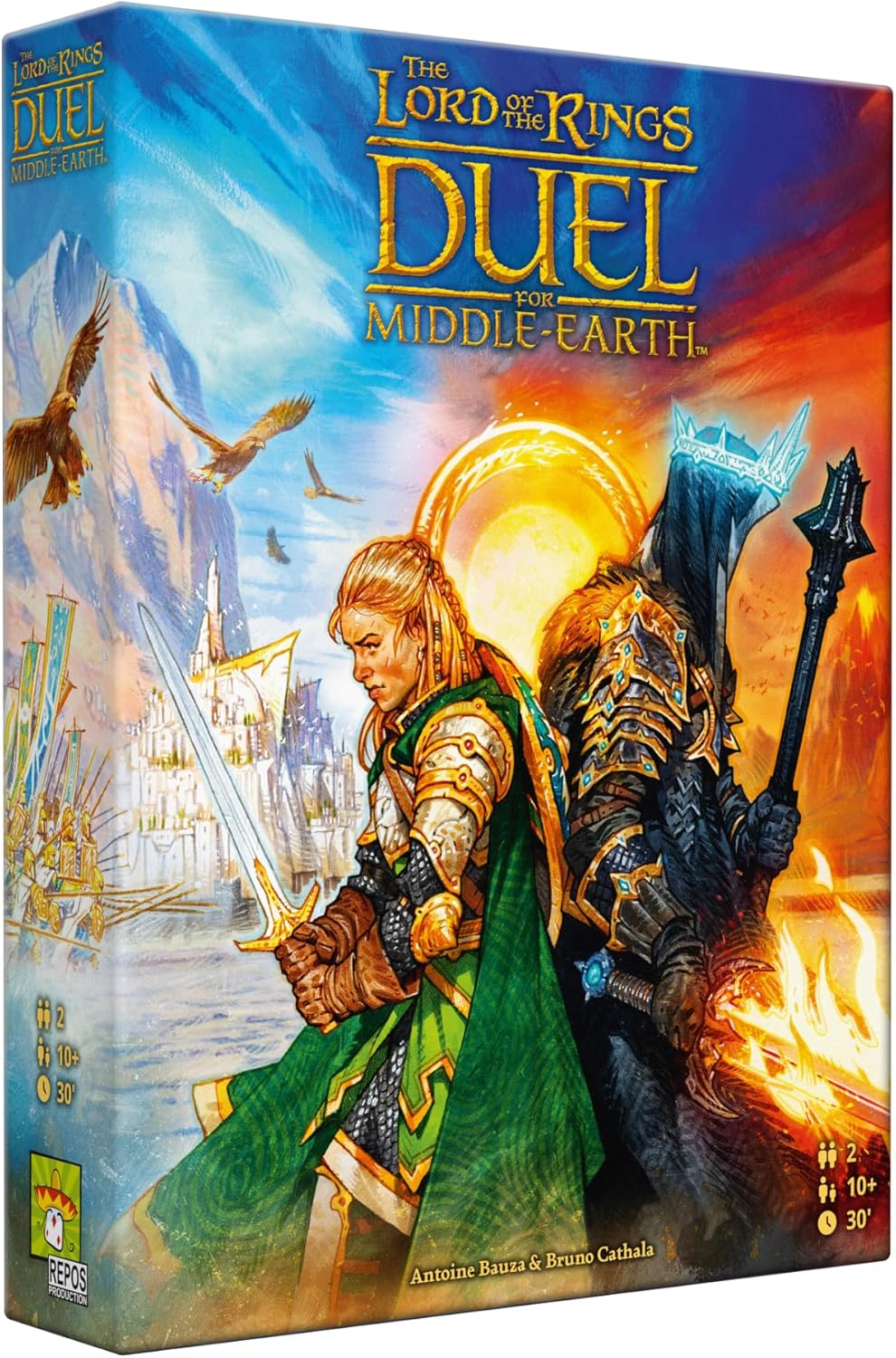 Board Game Solo - Zhongzhou Lord of the Rings Duel-Brettspiel,