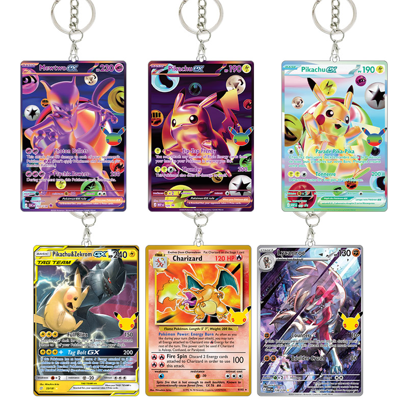Board Game Online - Englischer 30. Acryl-Schlüsselanhänger TCG Mewtwo Ex