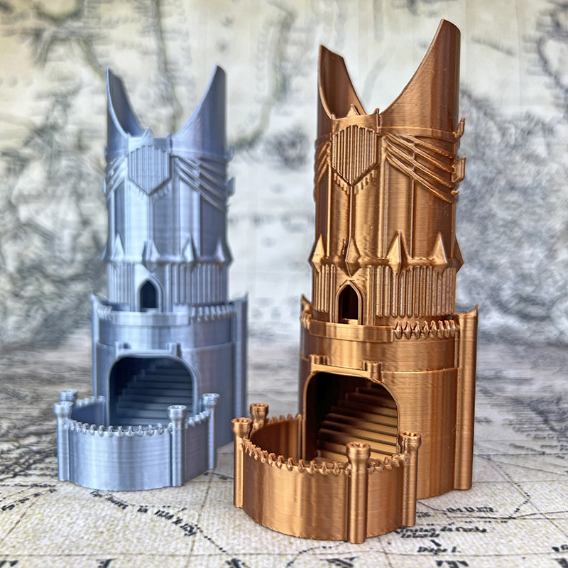 Dice Tower Wooden - 1 Teile/satz DND Würfel Turm für