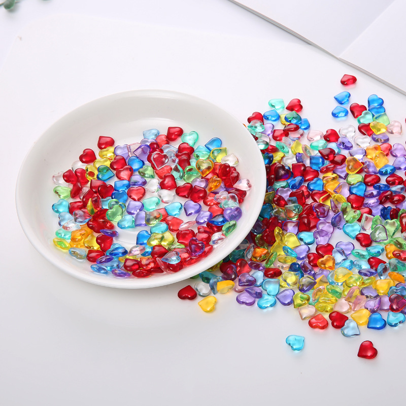 100PCS 10*4mm Herz Form Acryl  – Board Game Impostor Bewertung und Preis