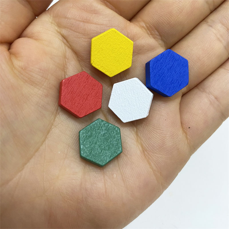 50 Stück sechseckige Prisma-Sp – Board Game Impostor Bewertung und Preis