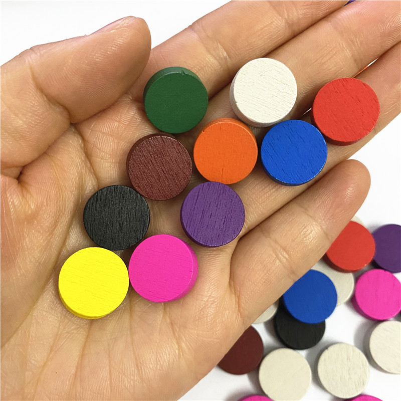 50 stück 15*5MM 11 Farben Holz – Board Game Impostor Bewertung und Preis