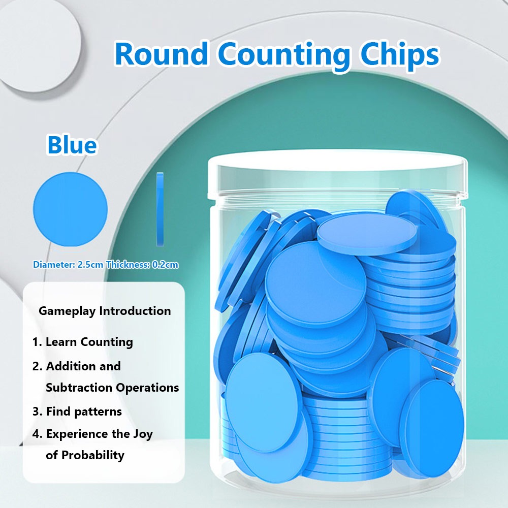 100 Stück Plastik-Zählchips fü – Board Game Impostor Bewertung und Preis