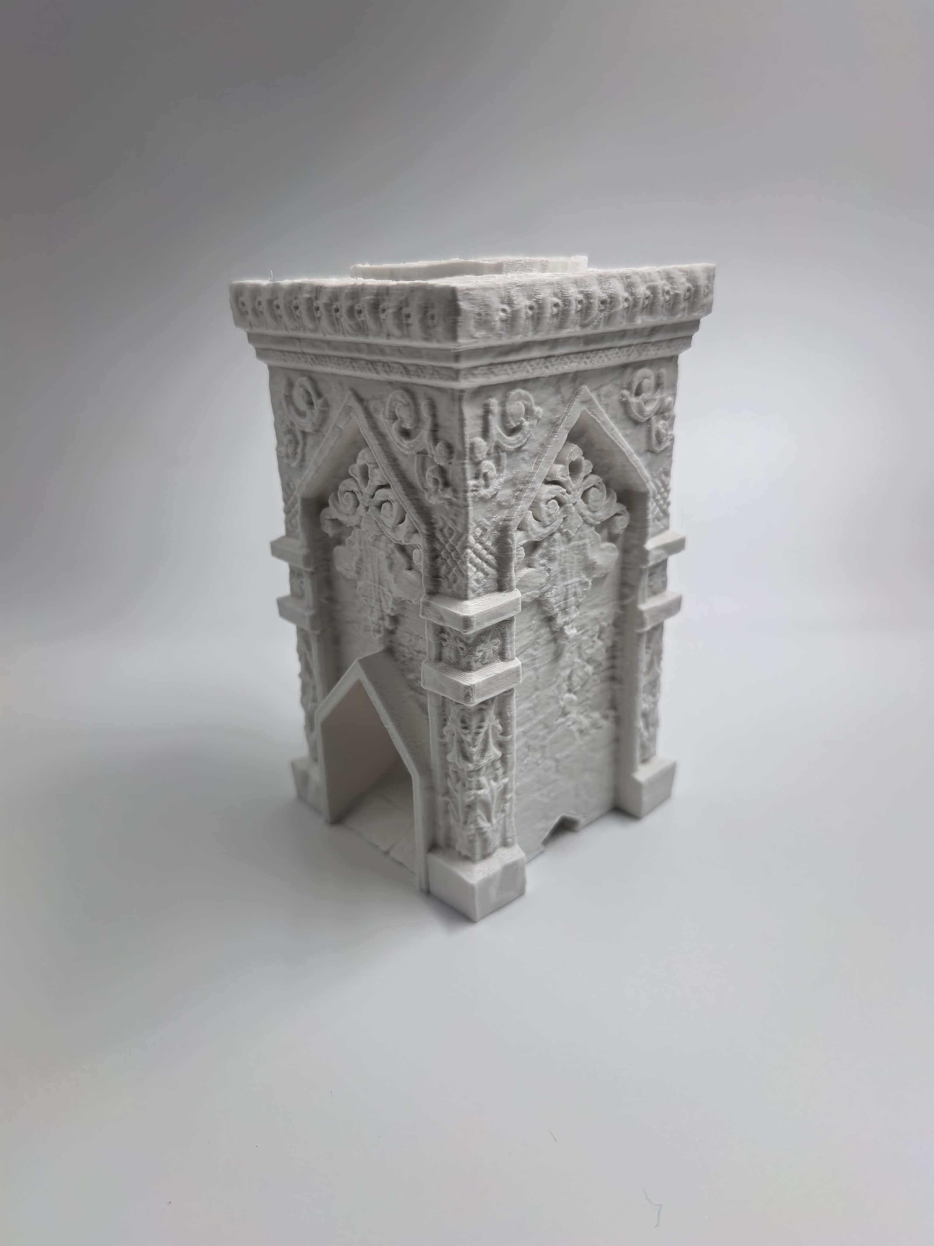 Mini Tragbarer Würfelturm Tisc – Dice Tower Wooden Bewertung und Preis