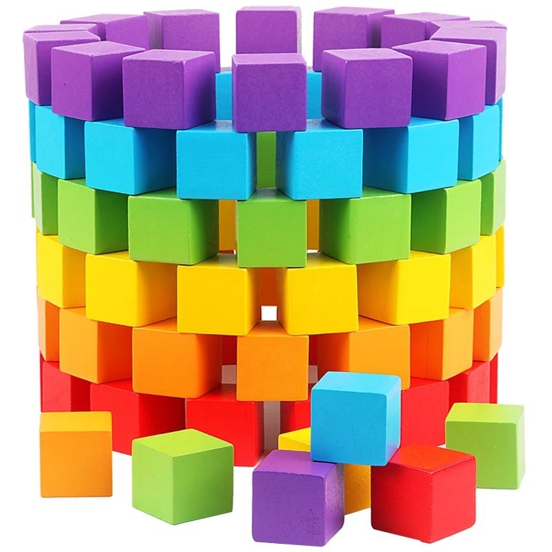 30 Stück/Set 2x2cm Bunte Holzw – Dice Tower Wooden Bewertung und Preis