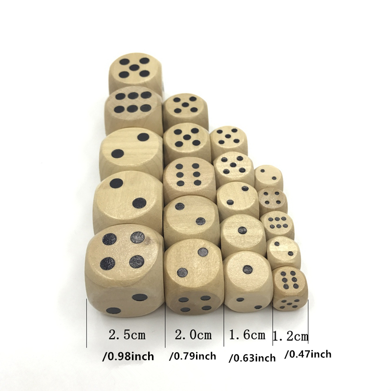 10er-Pack Spielewürfel 12/16/2 – Dice Tower Wooden Bewertung und Preis