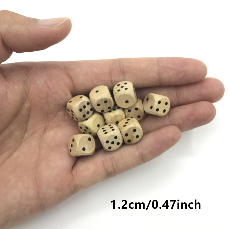 10er-Pack Spielewürfel 12/16/2 – Dice Tower Wooden Bewertung und Preis