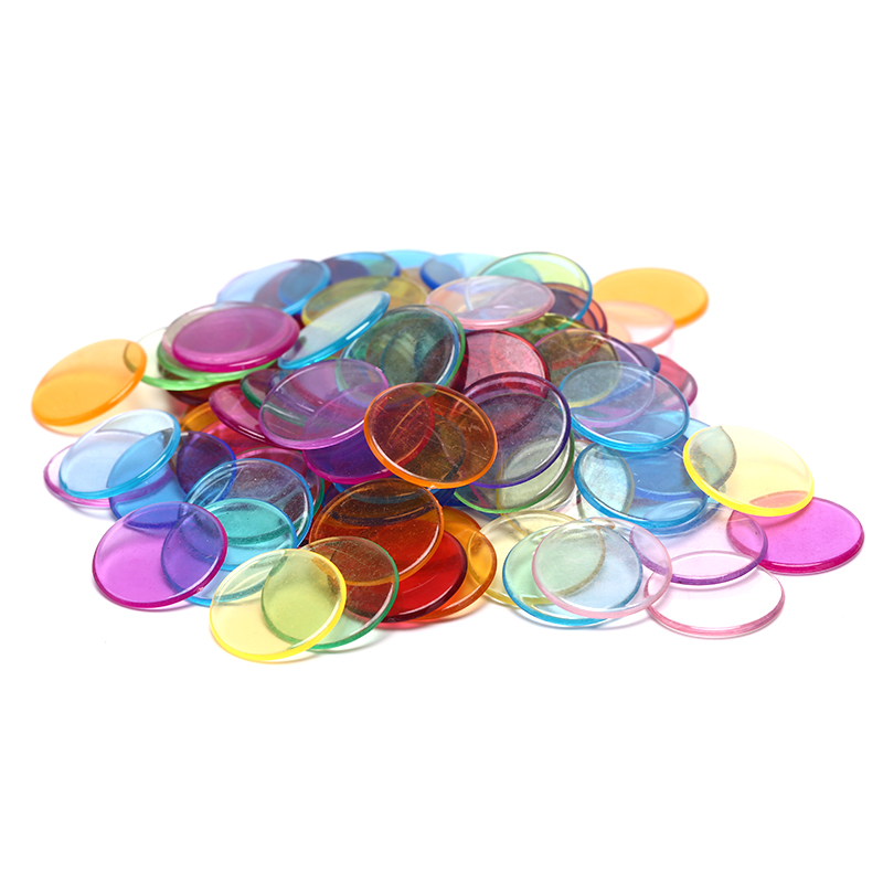 100 Stück weiße 19mm Plastik-P – Board Game Impostor Bewertung und Preis