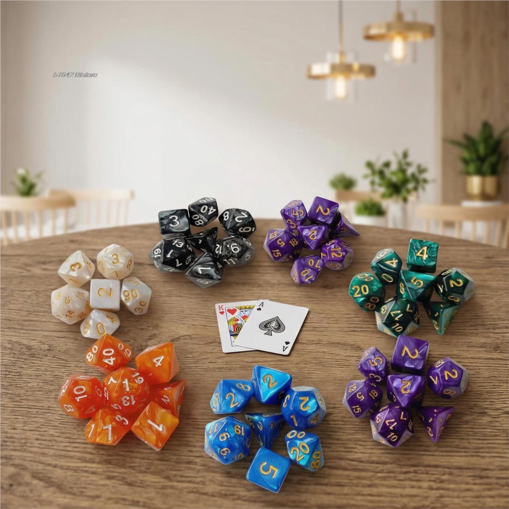 7-teiliges Set Würfel für Bret – Board Game Impostor Bewertung und Preis