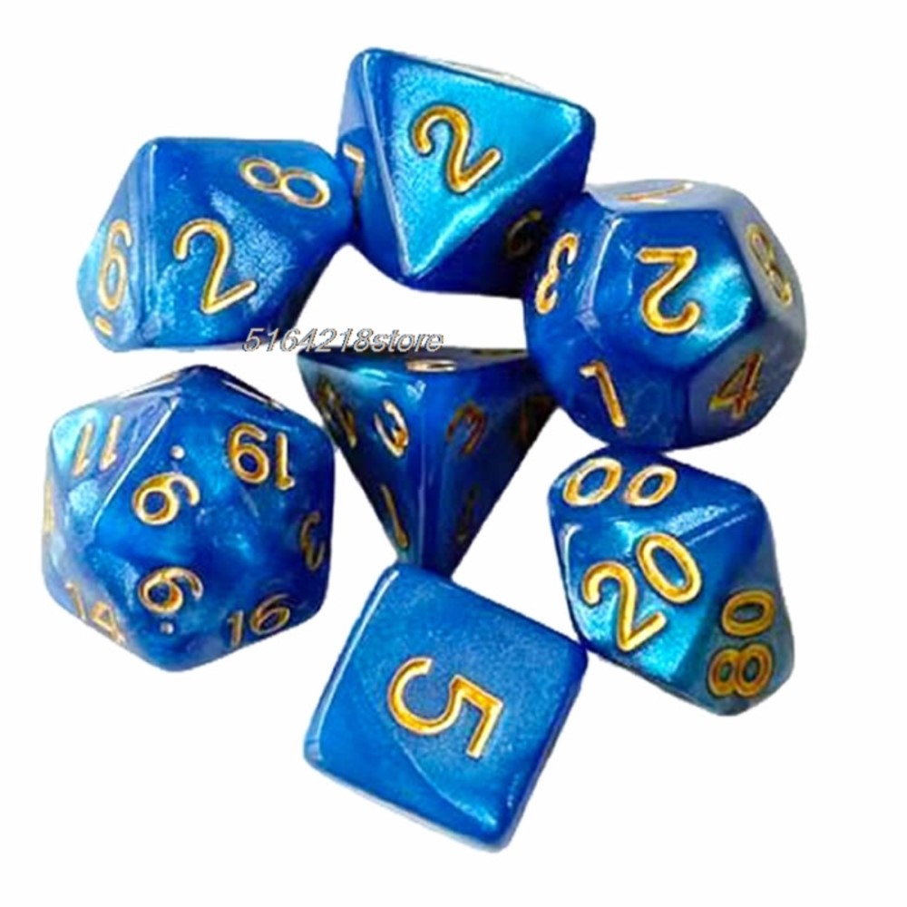 7-teiliges Set Würfel für Bret – Board Game Impostor Bewertung und Preis