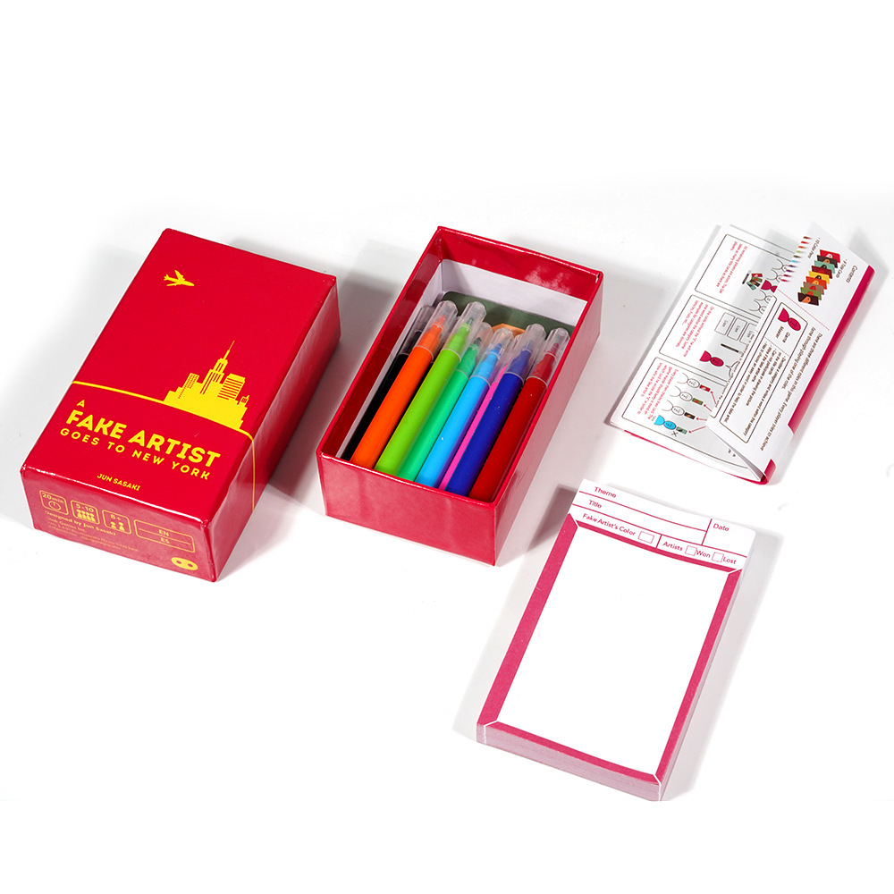 FAKE ARTIST GOES TO NEW YORK T – Board Game Impostor Bewertung und Preis